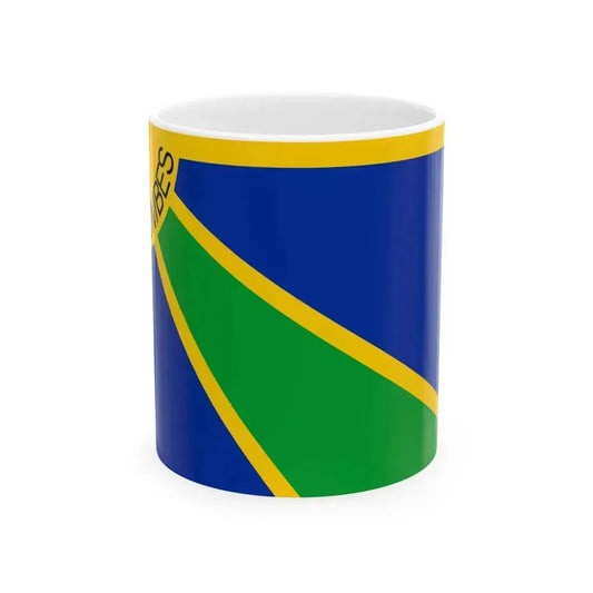 Bandera de Tumbes (Peru) White Coffee Mug 11oz - Go Mug Yourself