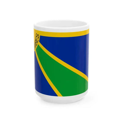 Bandera de Tumbes (Peru) White Coffee Mug 15oz - Go Mug Yourself
