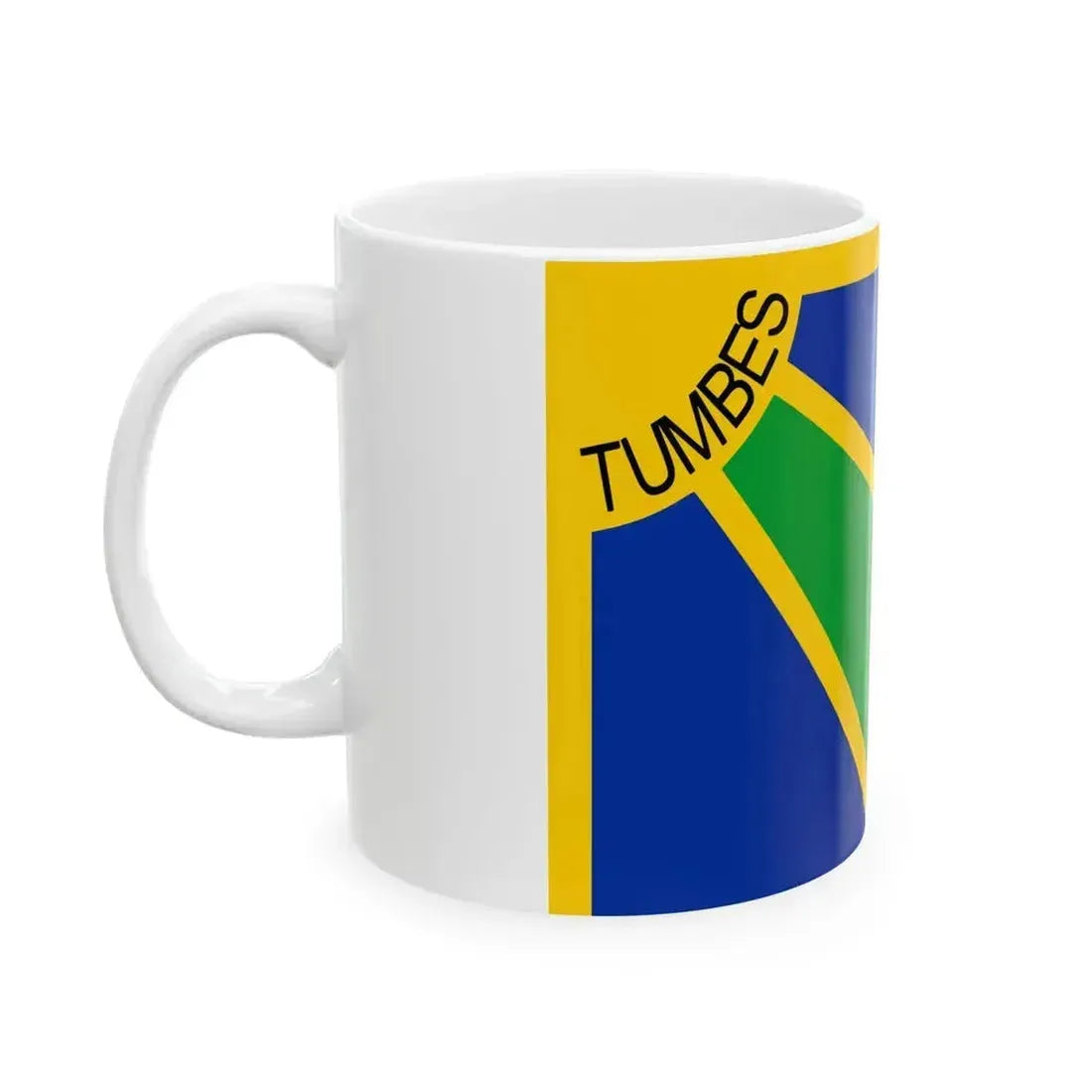 Bandera de Tumbes (Peru) White Coffee Mug - Go Mug Yourself