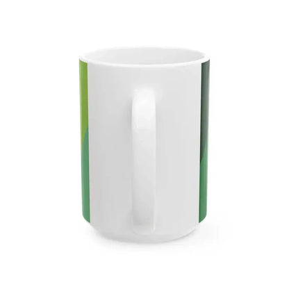 Bandera de Turrubares Costa Rica (Costa Rica) White Coffee Mug - Go Mug Yourself
