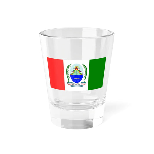 Bandera de Ucayali (Peru) Shot Glass 1.5oz 1.5oz - Go Mug Yourself