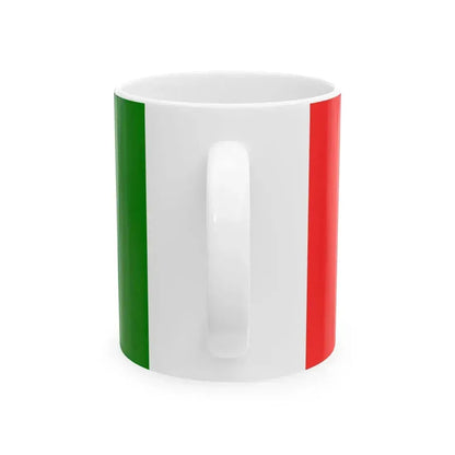 Bandera de Ucayali (Peru) White Coffee Mug - Go Mug Yourself