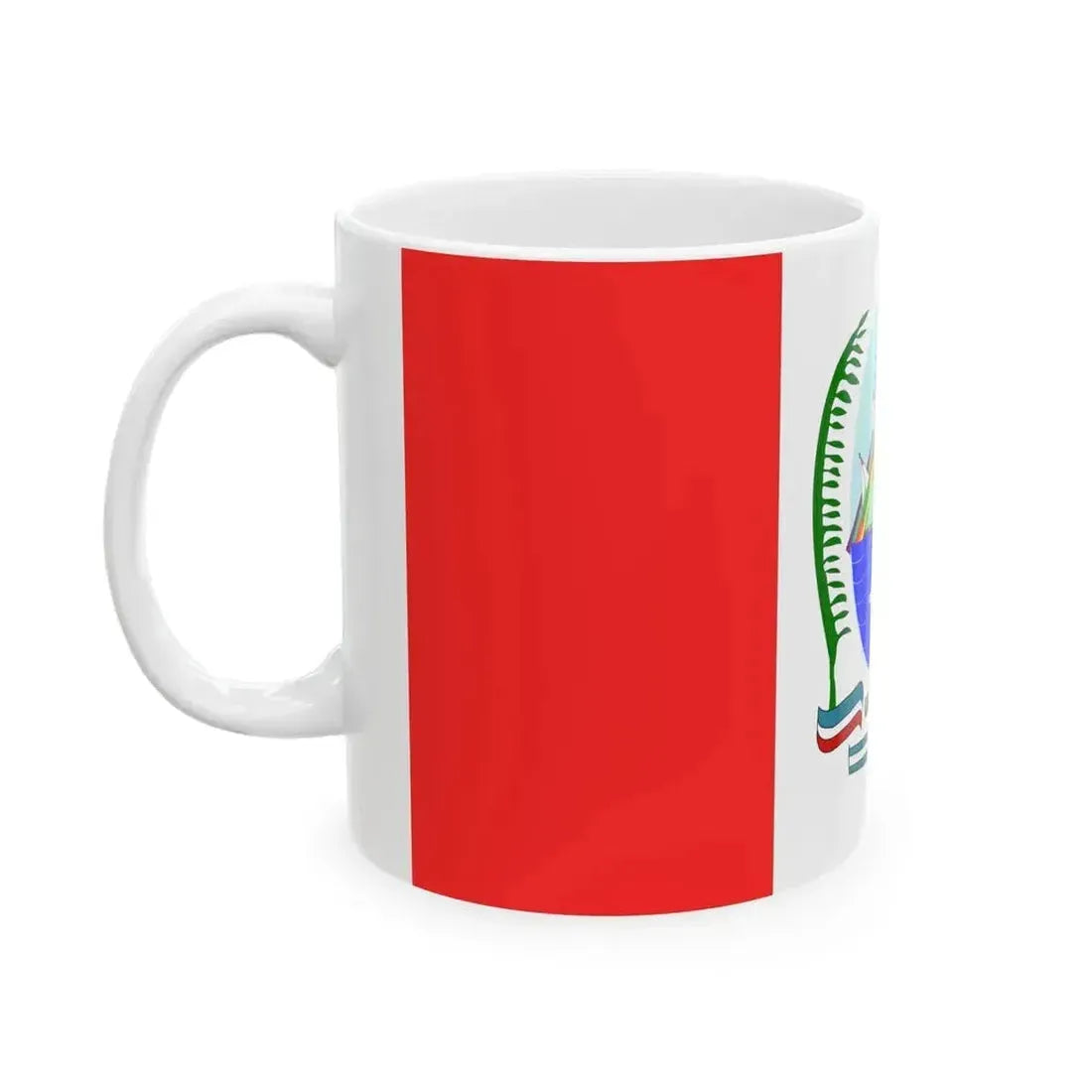 Bandera de Ucayali (Peru) White Coffee Mug - Go Mug Yourself