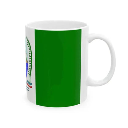 Bandera de Ucayali (Peru) White Coffee Mug - Go Mug Yourself