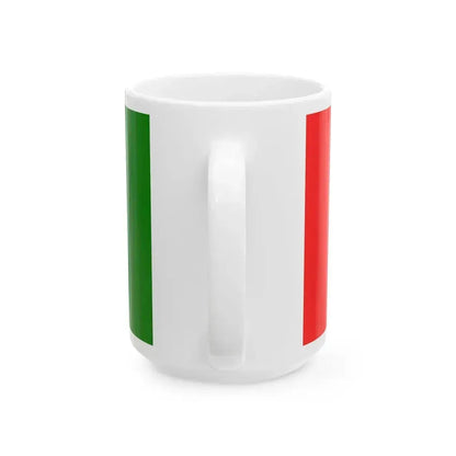 Bandera de Ucayali (Peru) White Coffee Mug - Go Mug Yourself