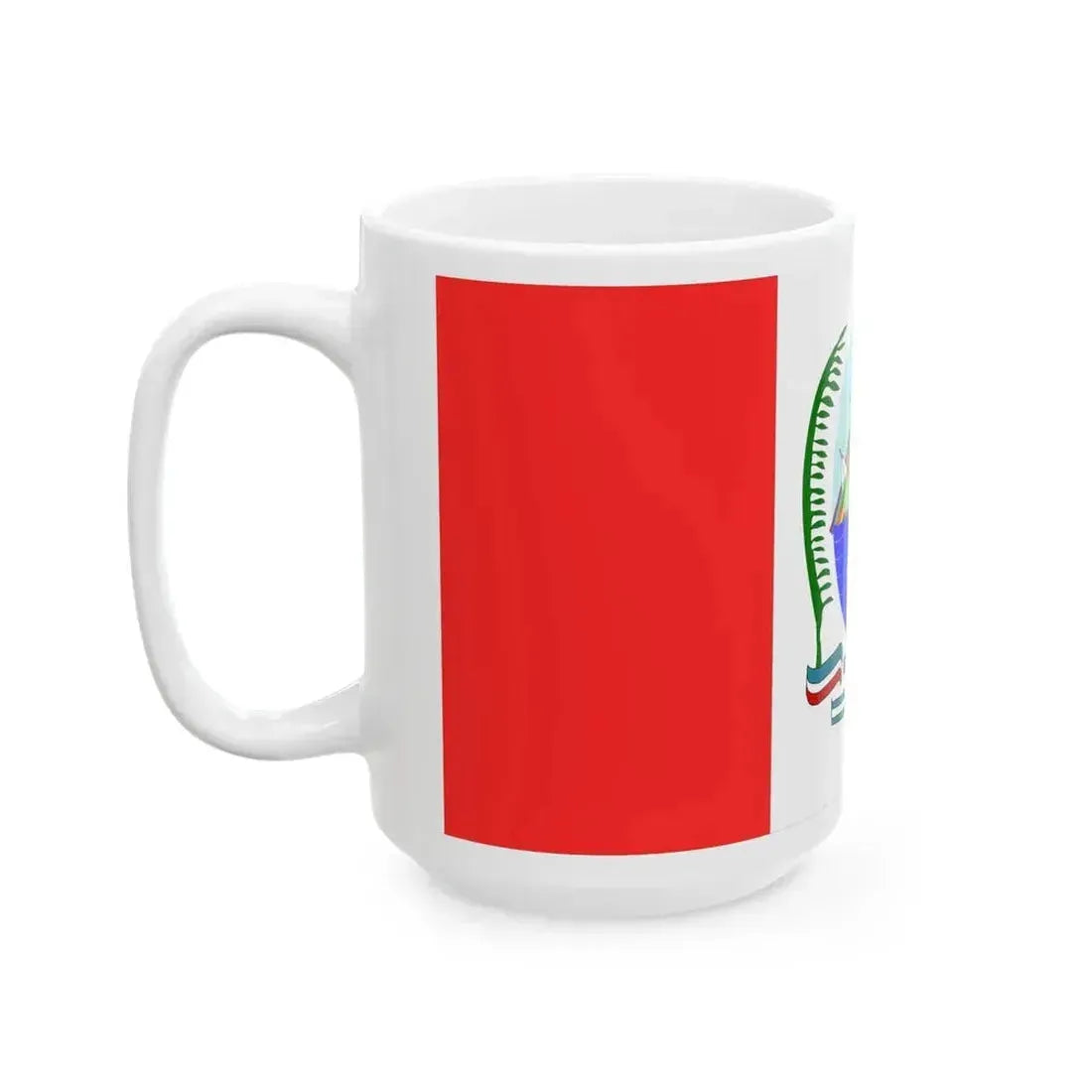 Bandera de Ucayali (Peru) White Coffee Mug - Go Mug Yourself