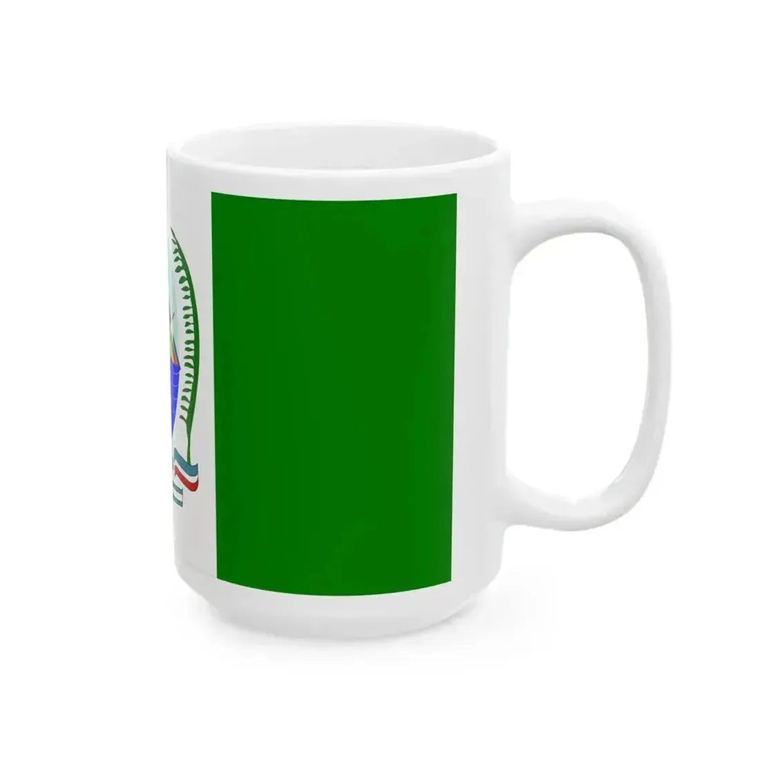 Bandera de Ucayali (Peru) White Coffee Mug - Go Mug Yourself