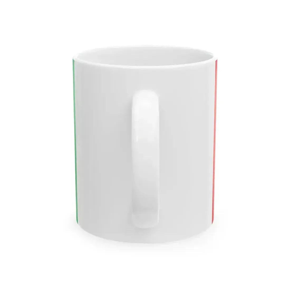 Bandera de Ucayali Uso civil (Peru) White Coffee Mug - Go Mug Yourself