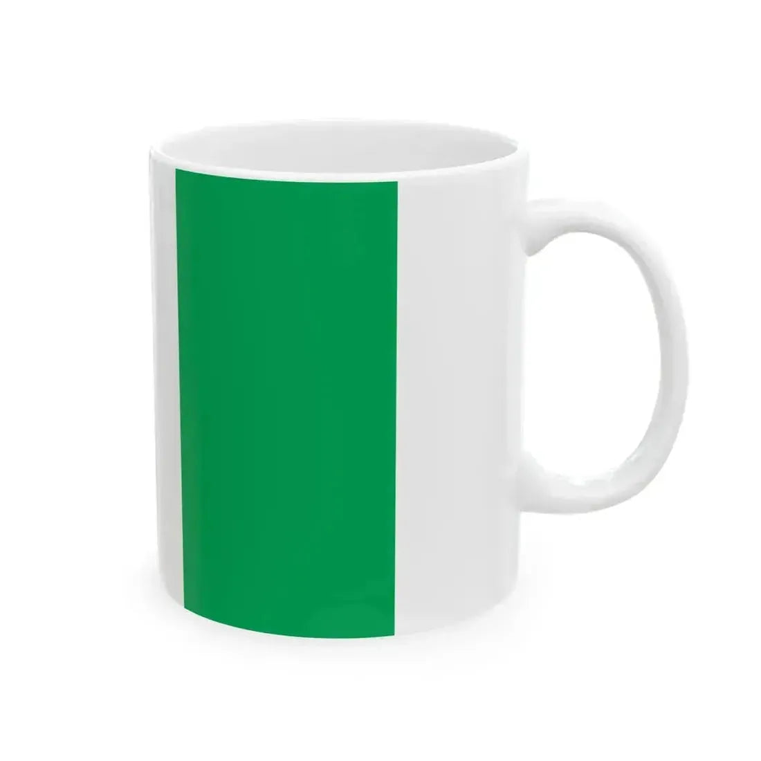 Bandera de Ucayali Uso civil (Peru) White Coffee Mug - Go Mug Yourself