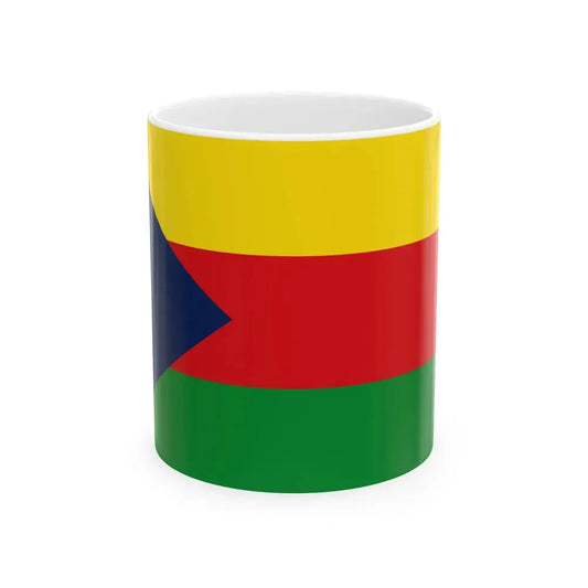 Bandera de Upala (Costa Rica) White Coffee Mug 11oz - Go Mug Yourself