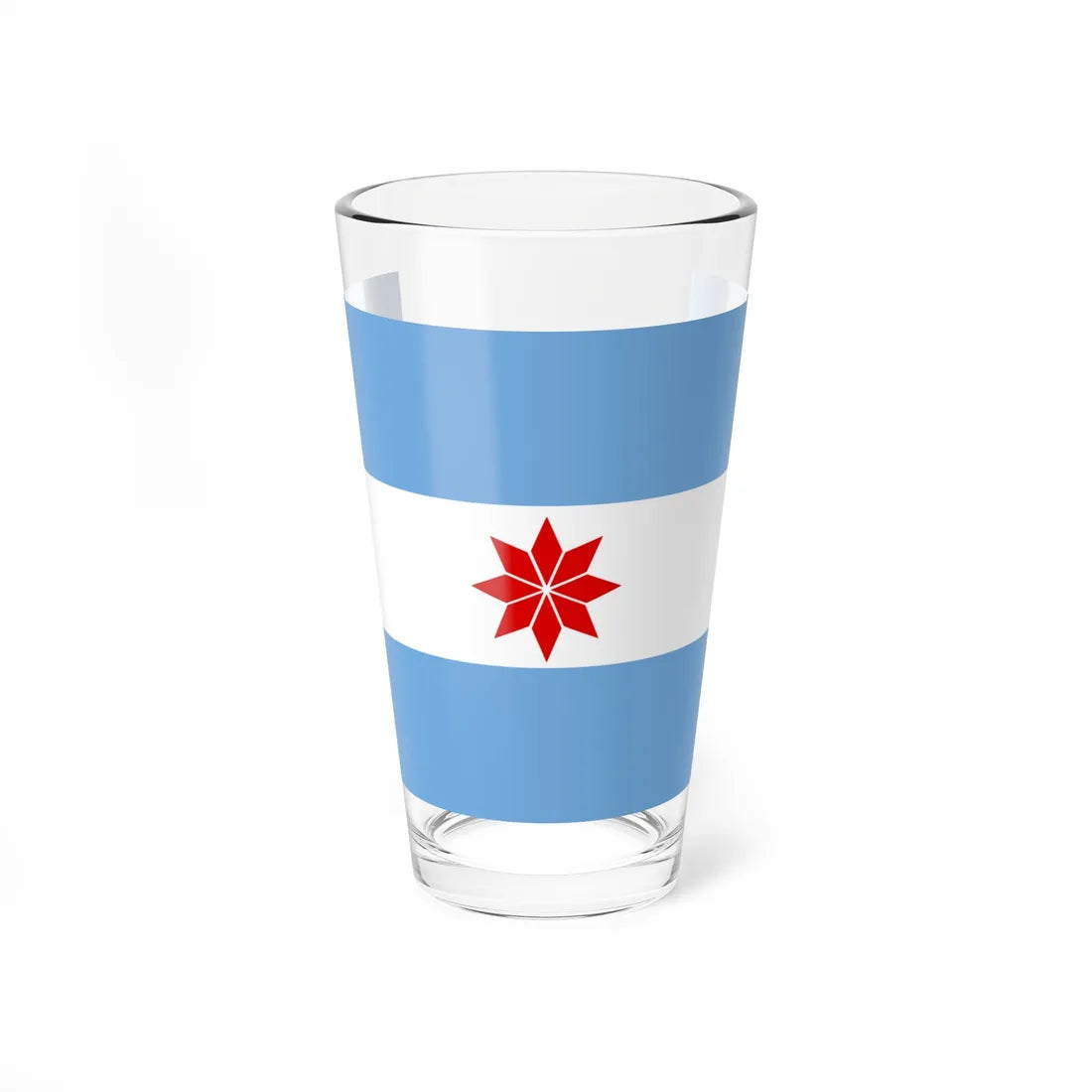Bandera de Uturuncos (Argentina) Pint Glass 16oz 16oz - Go Mug Yourself