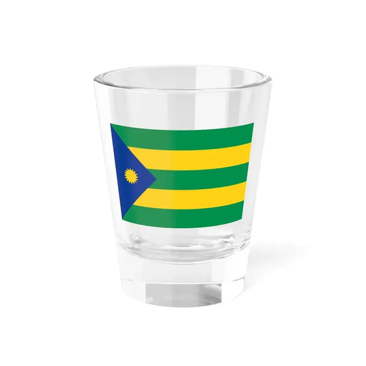 Bandera de Valencia (Ecuador) Shot Glass 1.5oz 1.5oz - Go Mug Yourself