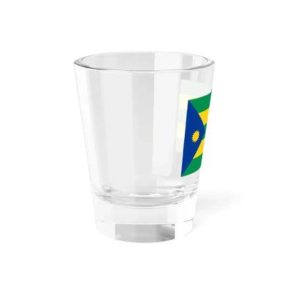 Bandera de Valencia (Ecuador) Shot Glass 1.5oz - Go Mug Yourself