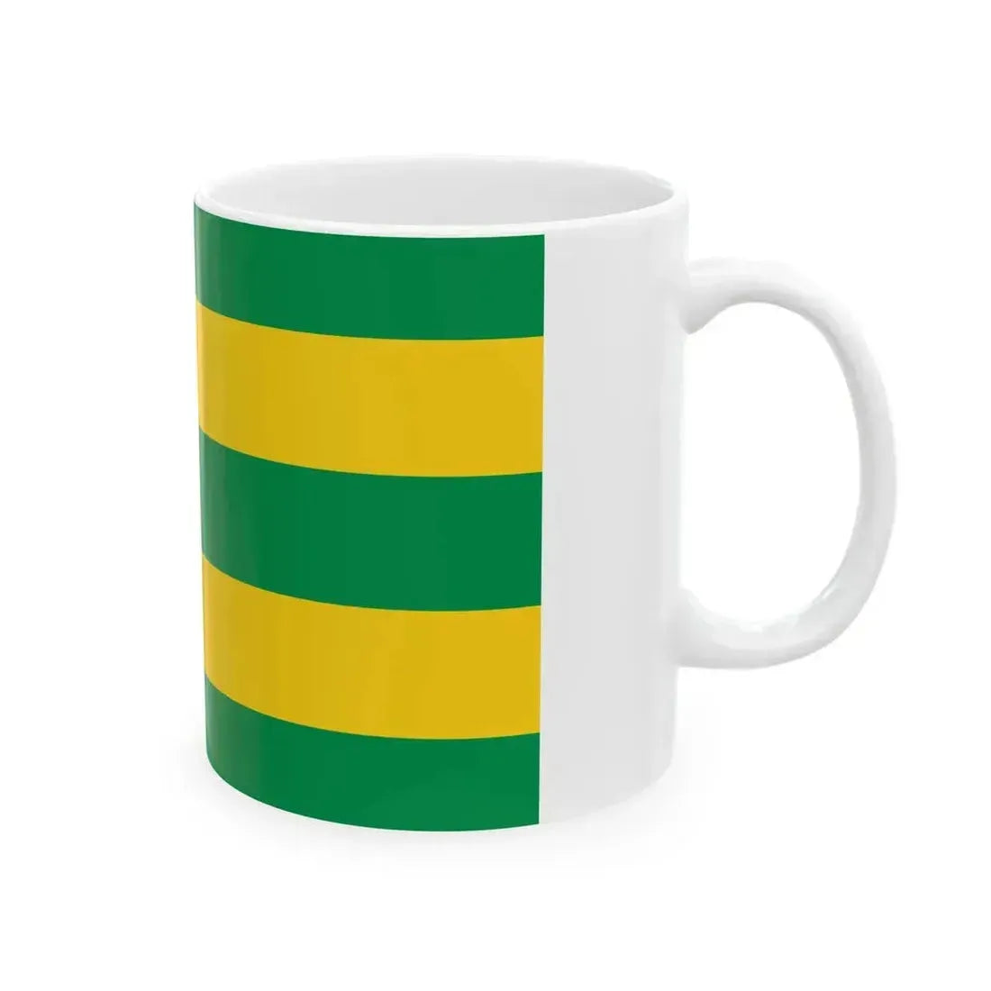 Bandera de Valencia (Ecuador) White Coffee Mug - Go Mug Yourself