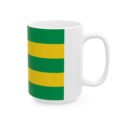 Bandera de Valencia (Ecuador) White Coffee Mug - Go Mug Yourself