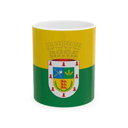 Bandera de Victoria Chile (Chile) White Coffee Mug 11oz - Go Mug Yourself