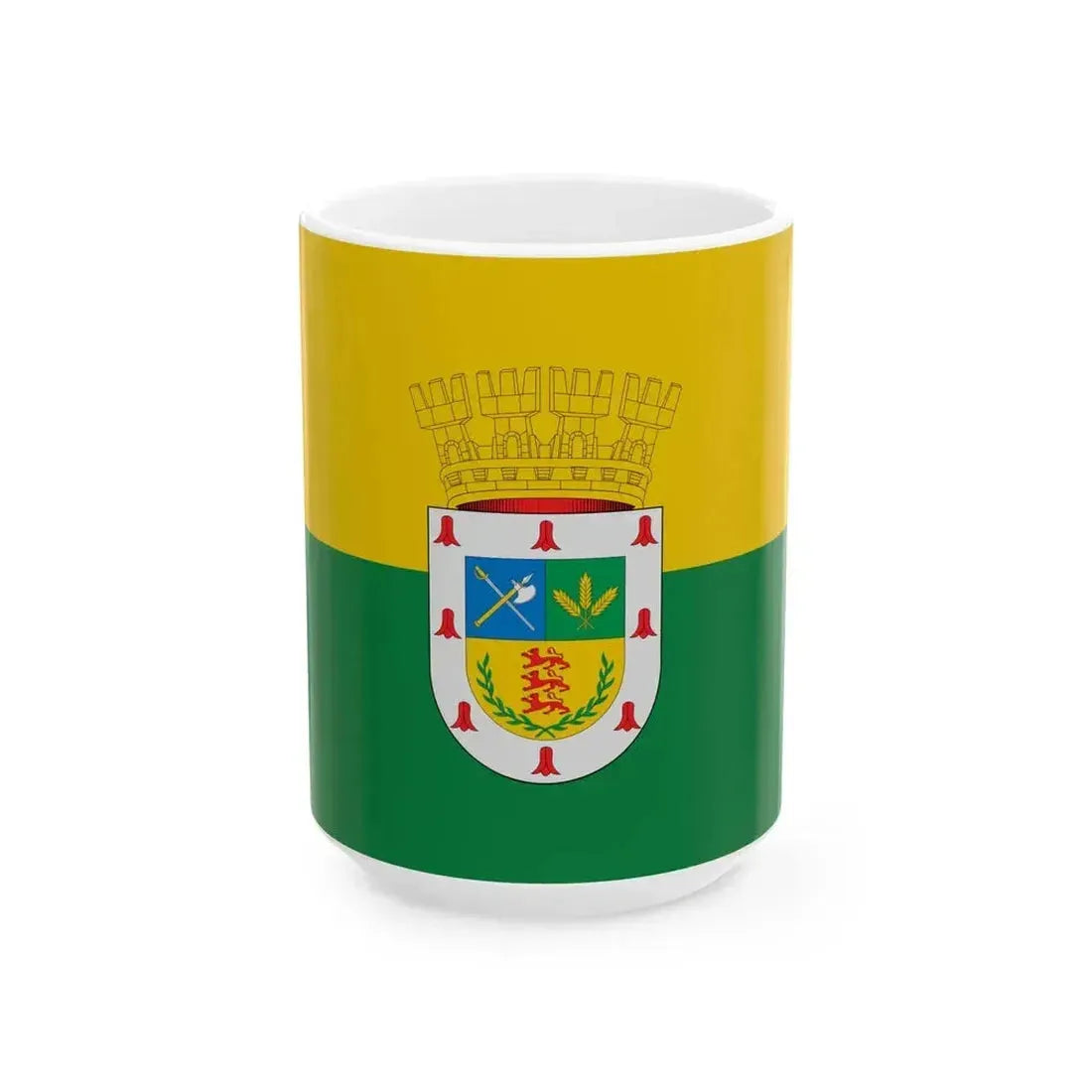Bandera de Victoria Chile (Chile) White Coffee Mug - Go Mug Yourself