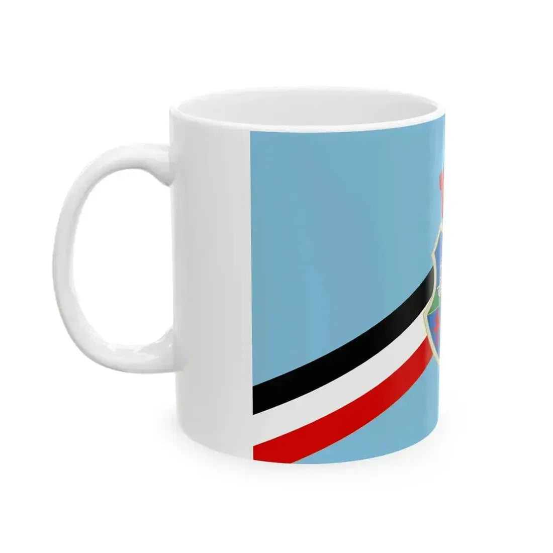 Bandera de Villa Alemana (Chile) White Coffee Mug - Go Mug Yourself