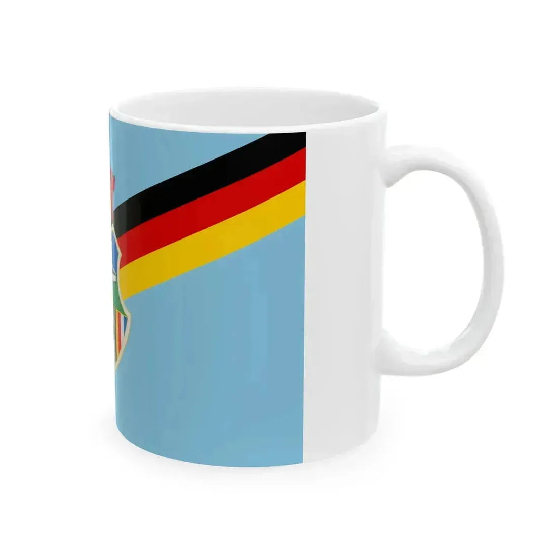 Bandera de Villa Alemana (Chile) White Coffee Mug - Go Mug Yourself