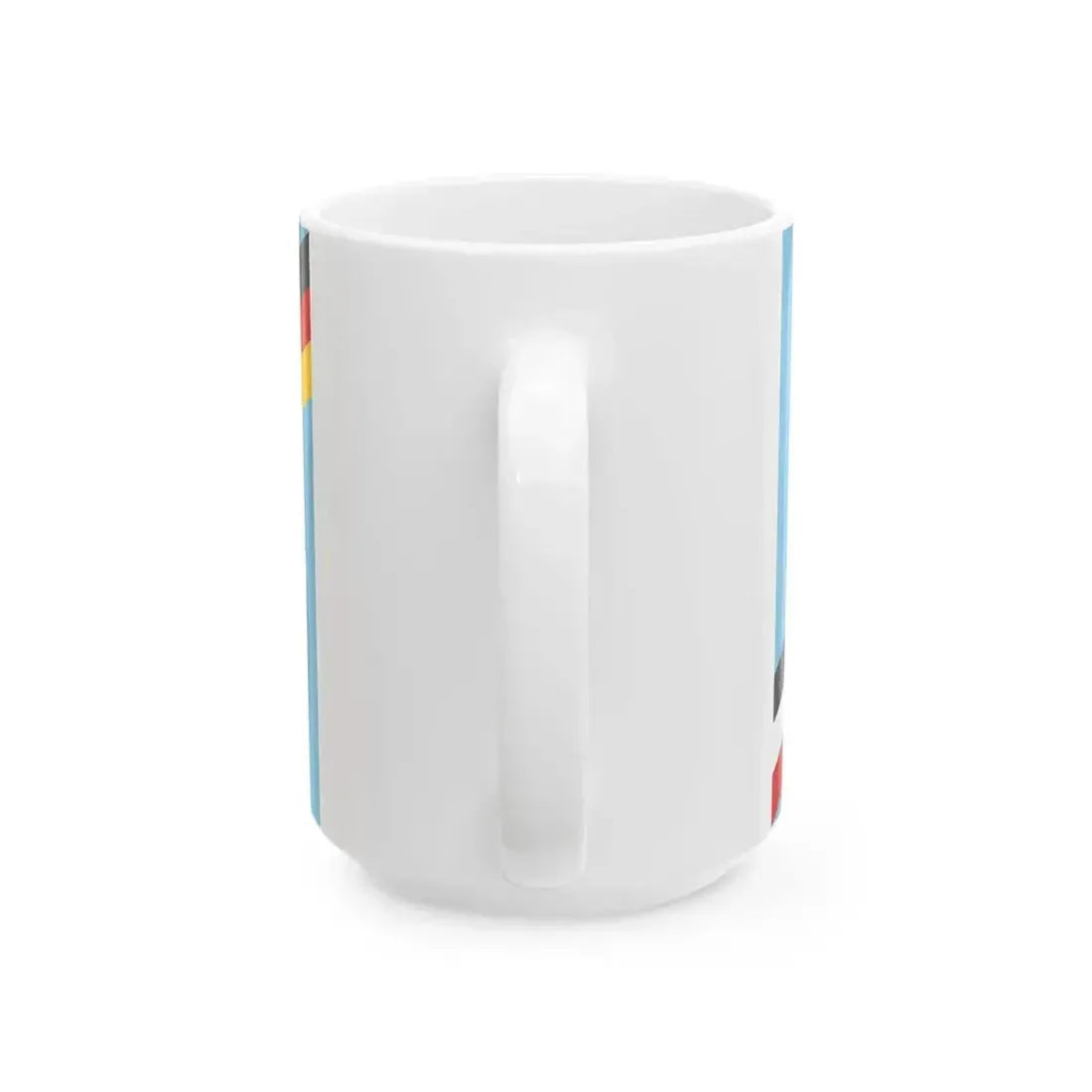 Bandera de Villa Alemana (Chile) White Coffee Mug - Go Mug Yourself