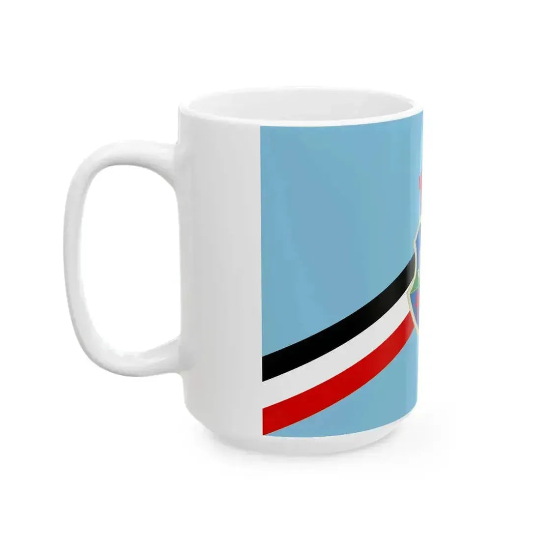 Bandera de Villa Alemana (Chile) White Coffee Mug - Go Mug Yourself