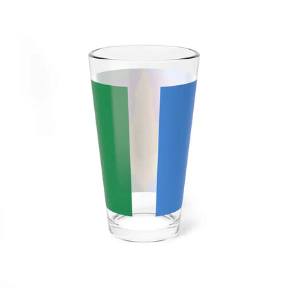 Bandera de Wanda Misiones (Argentina) Pint Glass 16oz - Go Mug Yourself