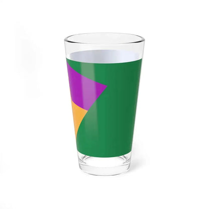 Bandera de Wanda Misiones (Argentina) Pint Glass 16oz - Go Mug Yourself