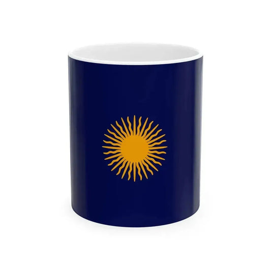 Bandera de William Miller Tacna-Peru 1820 (Peru) White Coffee Mug 11oz - Go Mug Yourself