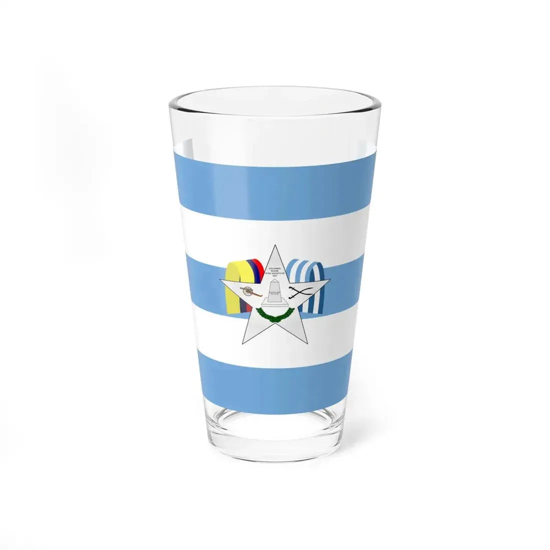 Bandera de Yaguachi (Ecuador) Pint Glass 16oz 16oz - Go Mug Yourself