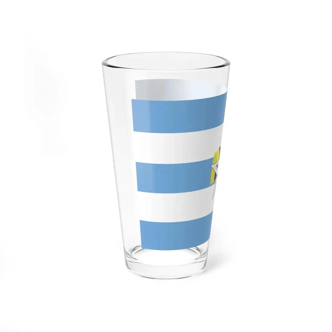 Bandera de Yaguachi (Ecuador) Pint Glass 16oz - Go Mug Yourself