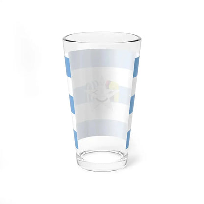 Bandera de Yaguachi (Ecuador) Pint Glass 16oz - Go Mug Yourself