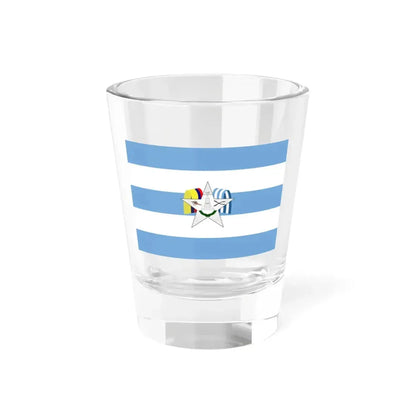 Bandera de Yaguachi (Ecuador) Shot Glass 1.5oz 1.5oz - Go Mug Yourself