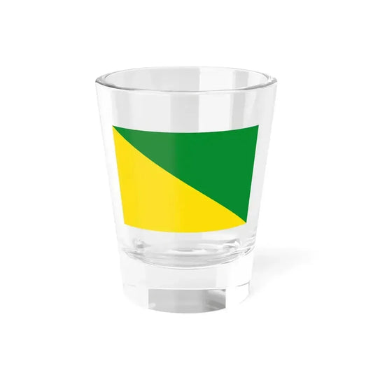 Bandera de Zamora Ecuador (Ecuador) Shot Glass 1.5oz 1.5oz - Go Mug Yourself