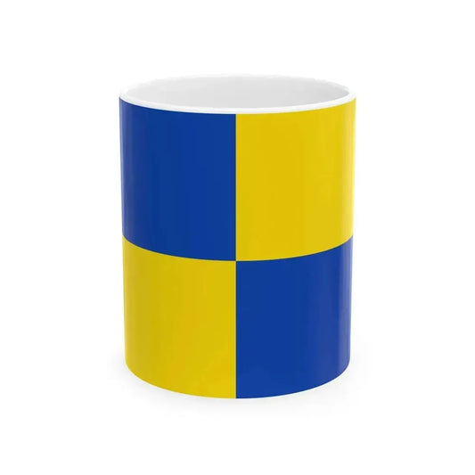 Bandera de Zapallar (Chile) White Coffee Mug 11oz - Go Mug Yourself