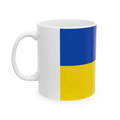 Bandera de Zapallar (Chile) White Coffee Mug - Go Mug Yourself