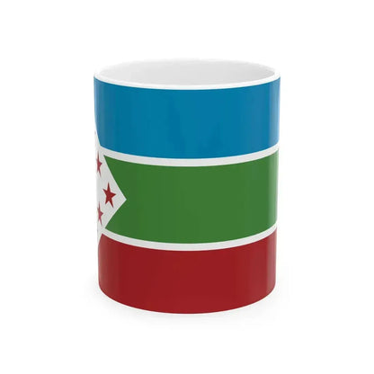 Bandera de Zarcero Costa Rica (Costa Rica) White Coffee Mug 11oz - Go Mug Yourself