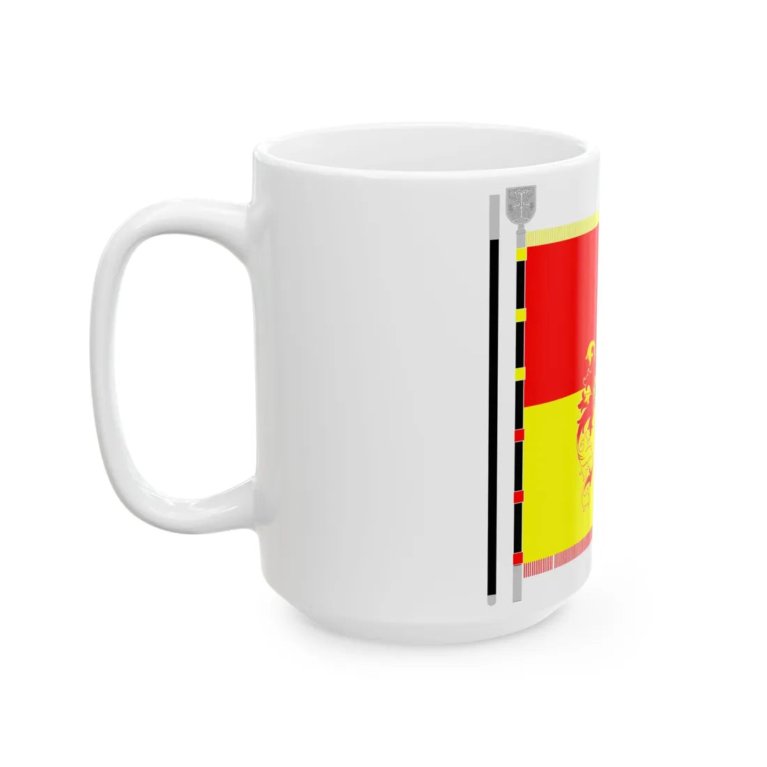 Bandera decorativa de Pirna (Germany) White Coffee Mug - Go Mug Yourself
