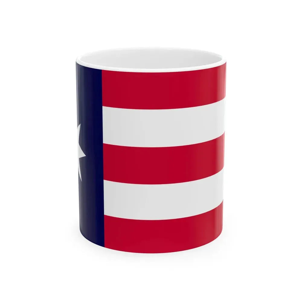 Bandera del Club de la Habana (Cuba) White Coffee Mug 11oz - Go Mug Yourself
