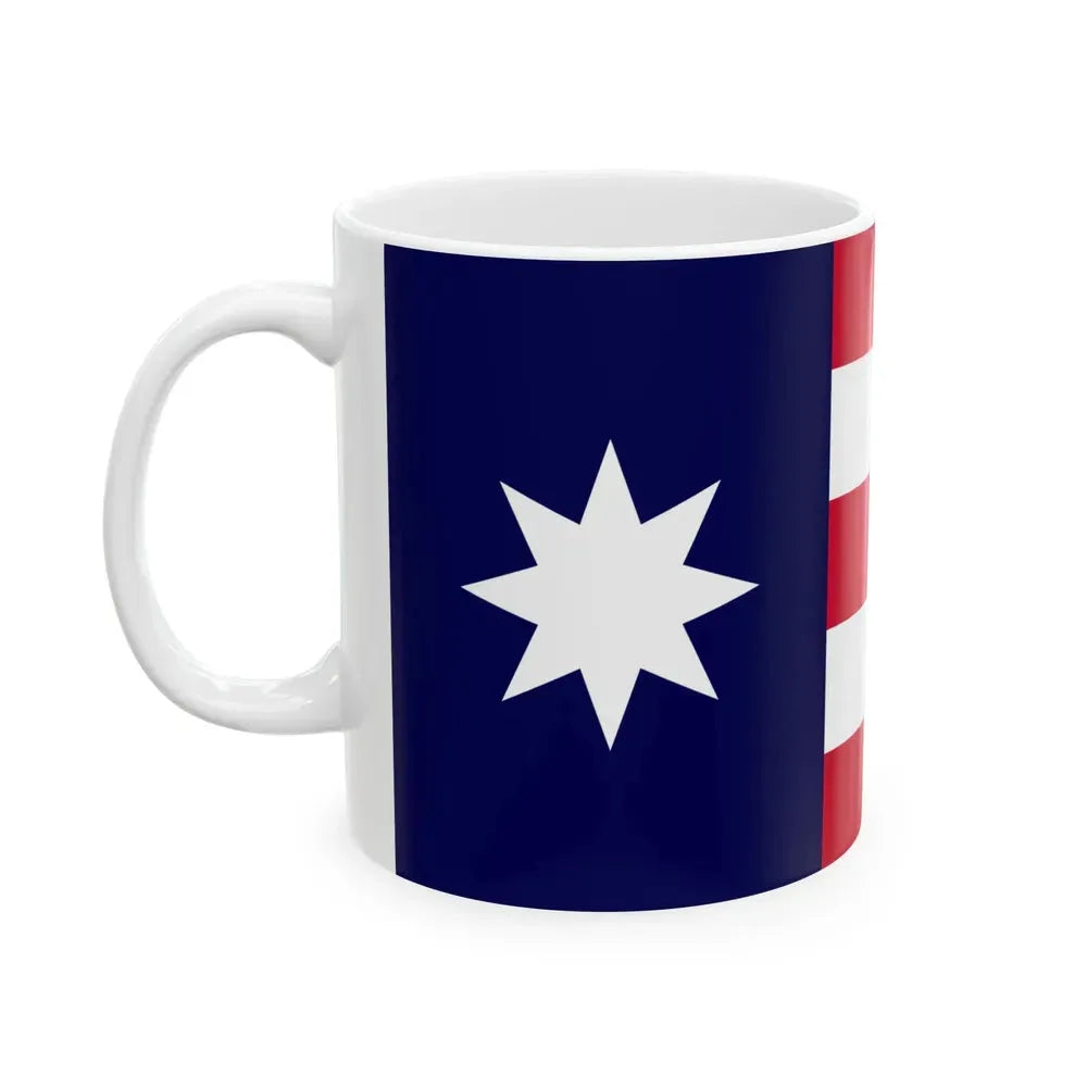 Bandera del Club de la Habana (Cuba) White Coffee Mug - Go Mug Yourself
