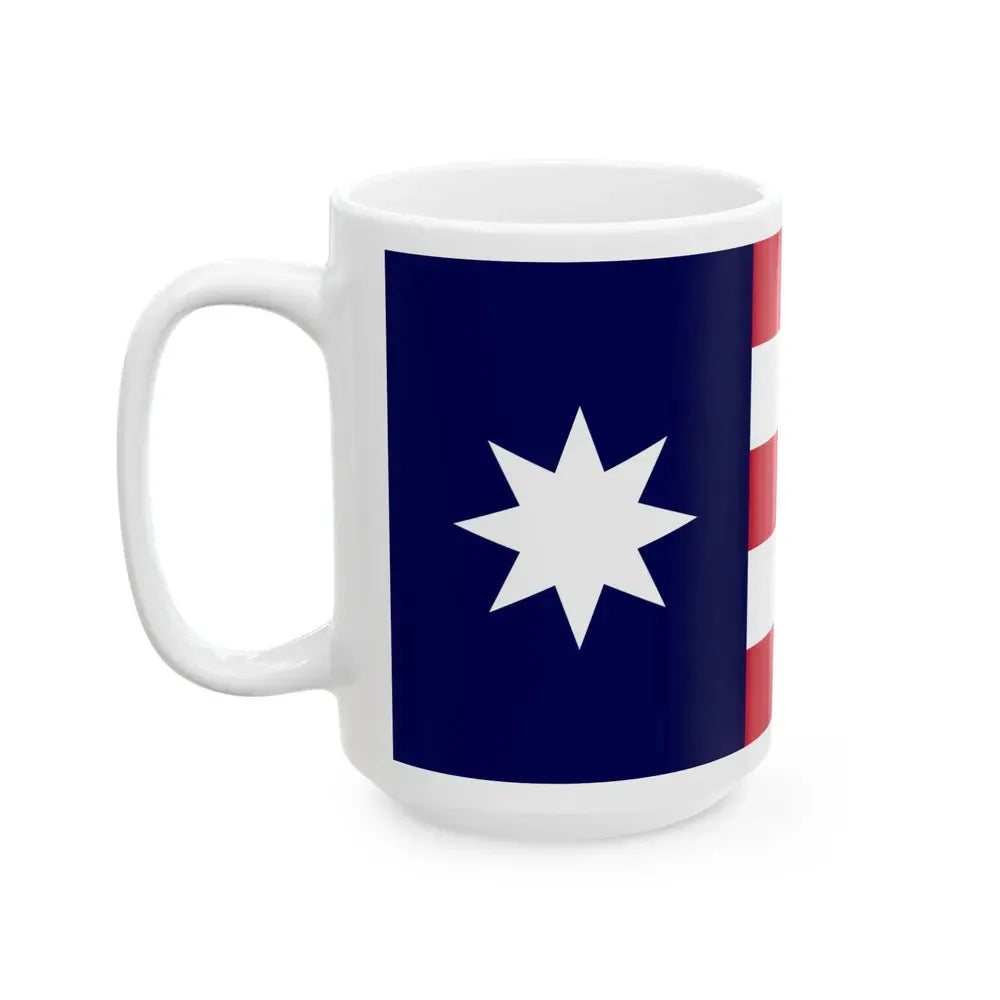 Bandera del Club de la Habana (Cuba) White Coffee Mug - Go Mug Yourself