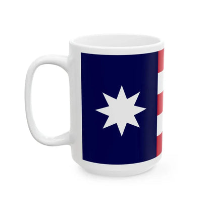 Bandera del Club de la Habana (Cuba) White Coffee Mug - Go Mug Yourself