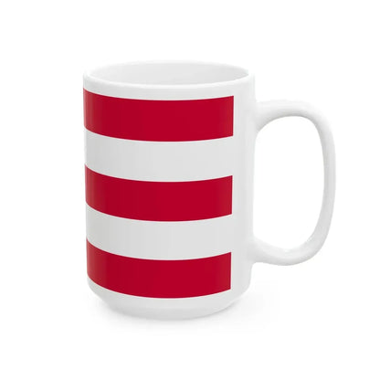 Bandera del Club de la Habana (Cuba) White Coffee Mug - Go Mug Yourself