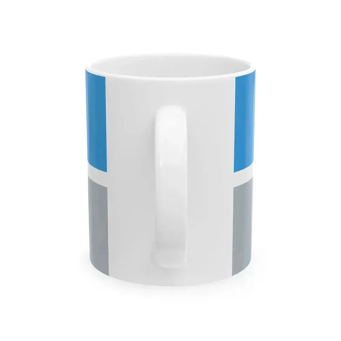 Bandera del Departamento General Alvear (Argentina) White Coffee Mug - Go Mug Yourself