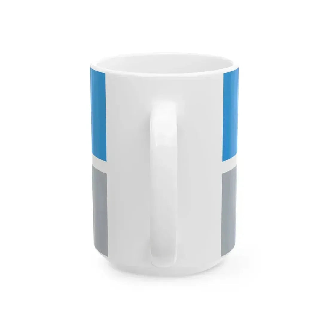 Bandera del Departamento General Alvear (Argentina) White Coffee Mug - Go Mug Yourself