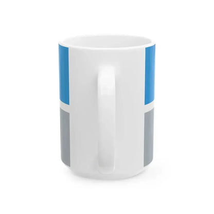 Bandera del Departamento General Alvear (Argentina) White Coffee Mug - Go Mug Yourself