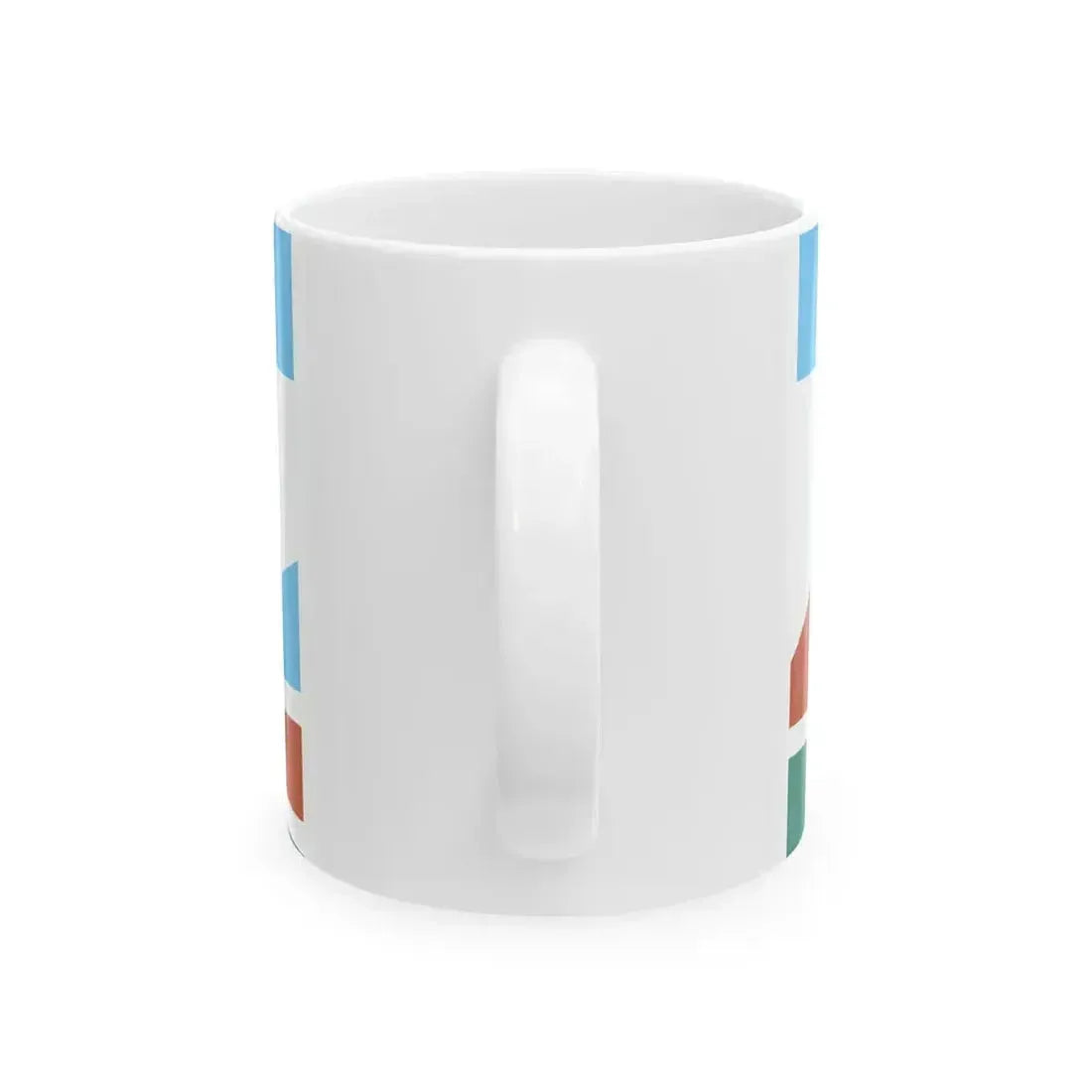 Bandera del Departamento San Rafael (Argentina) White Coffee Mug - Go Mug Yourself