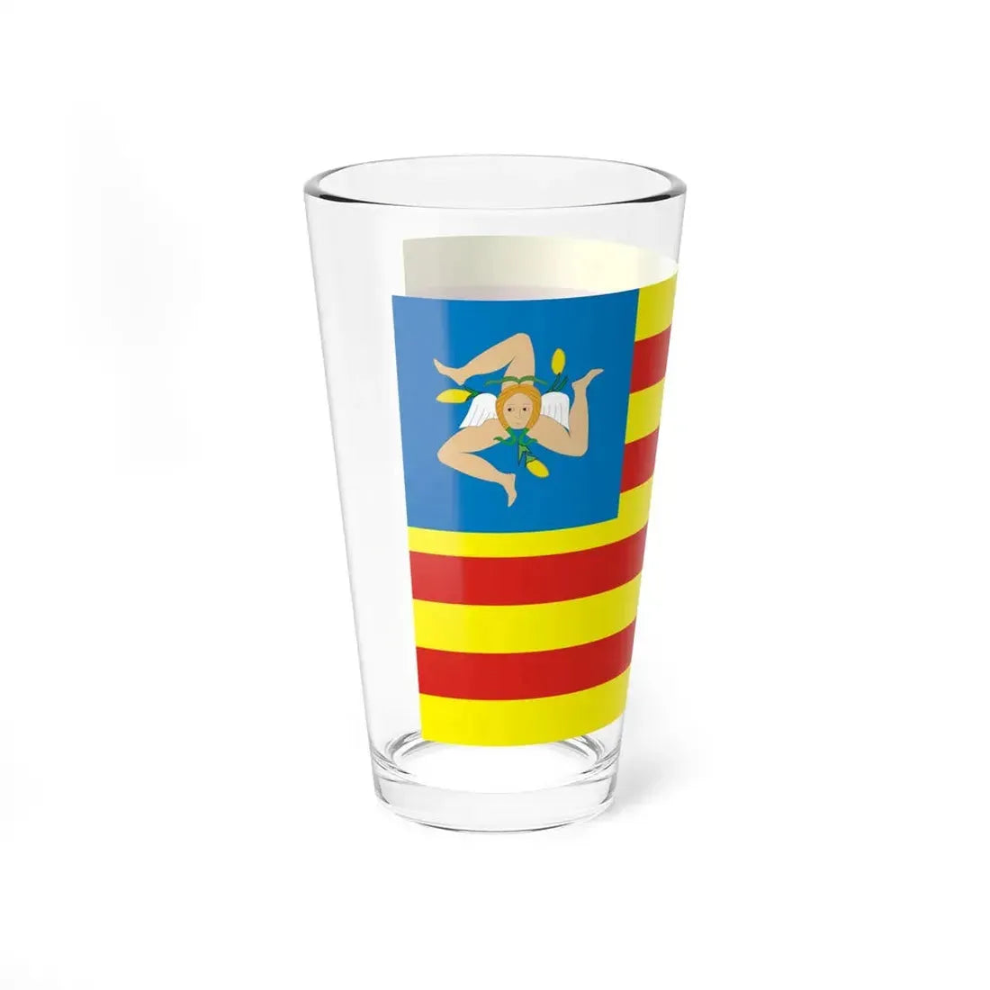 Bandera del FNS (Italy) Pint Glass 16oz - Go Mug Yourself