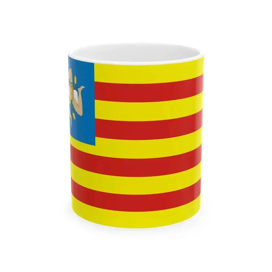 Bandera del FNS (Italy) White Coffee Mug 11oz - Go Mug Yourself