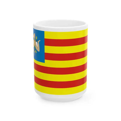 Bandera del FNS (Italy) White Coffee Mug 15oz - Go Mug Yourself