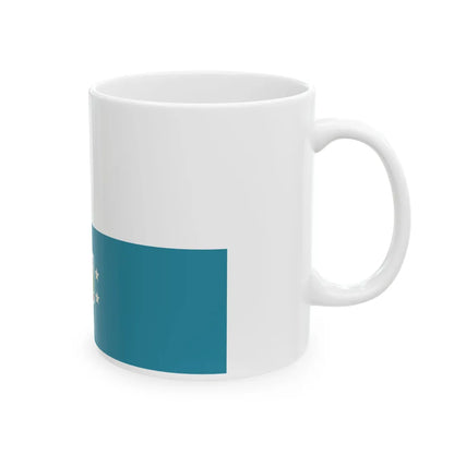 Bandera del Generalisimo Trujillo (Dominica) White Coffee Mug - Go Mug Yourself